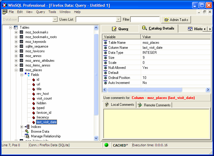 sqlite database setup in odbc manager not showing in excel