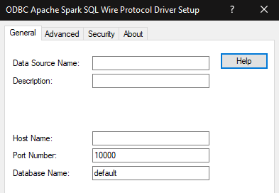 Apache Spark WinSQL Setup