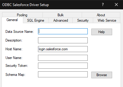 Salesforce Setup with WinSQL